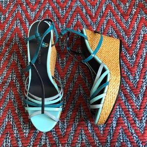 Christian Siriano wedge heels